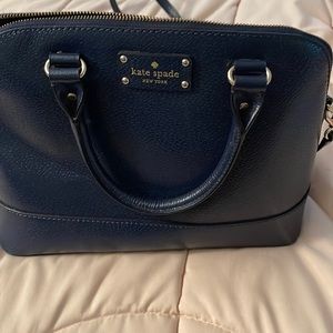 Used Navy Blue Kate Spade Crossbody